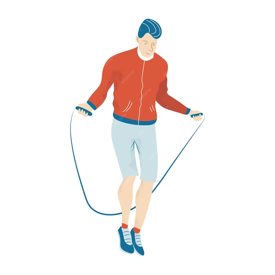 jumping rope exercise